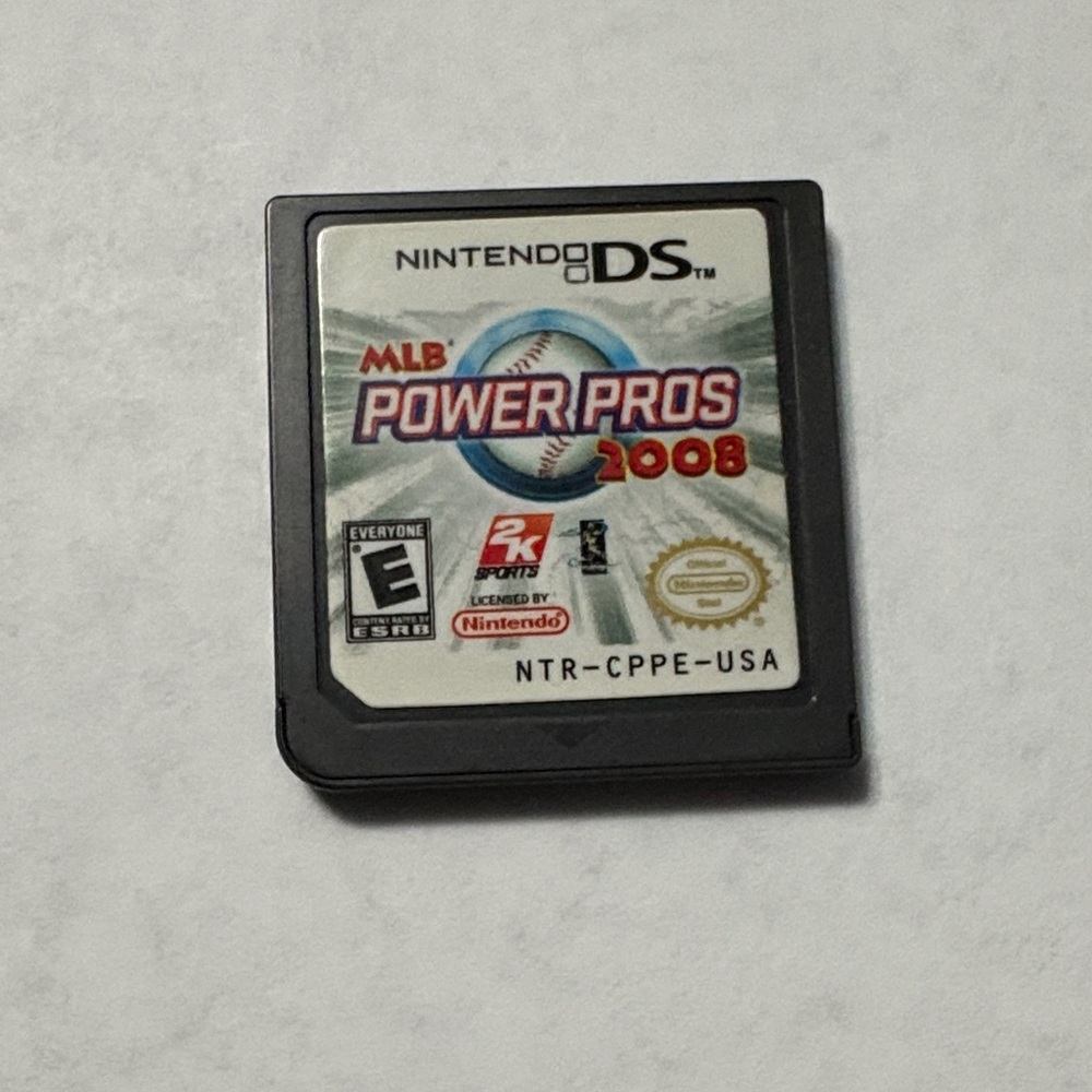 Nintendo DS MLB Power Pros 2008 Game